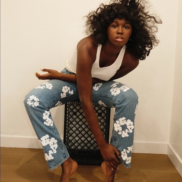 Levi's x Denim Tears Cotton Wreath Jeans sz 30 - Picture 4 of 13